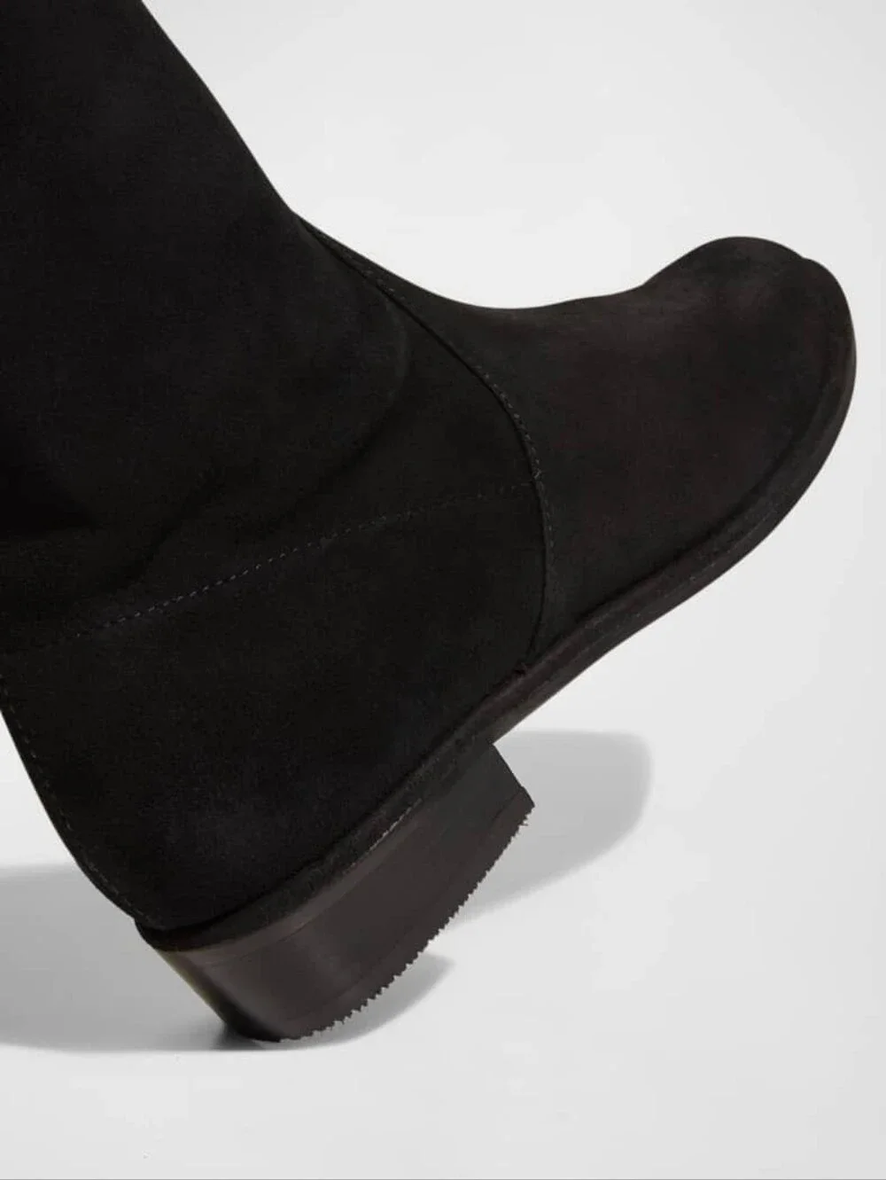 Stuart Weitzman Black Lowland Suede Over-The-Knee Boots Sz 6.5 New